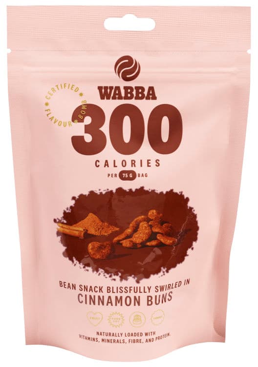 Cinnamon Bun Snacks 75g Wabba 75 g