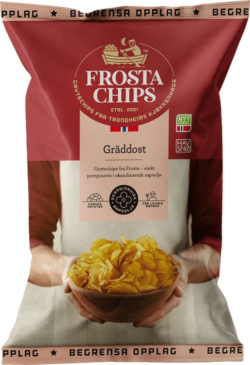 Frostachips Gräddost 150g 150 g