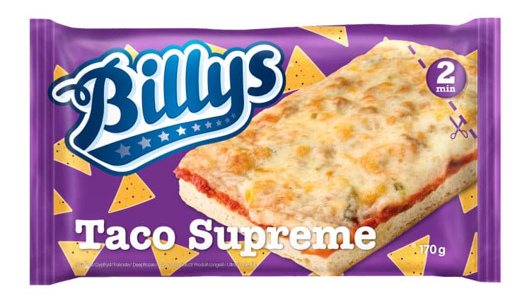 Billy Pan Pizza Taco Supreme 170g 170 g