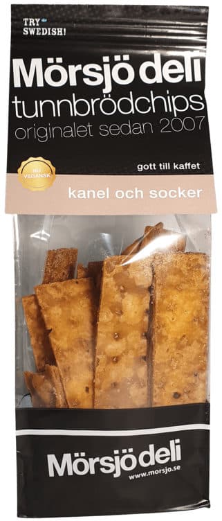 Tunnbrødchips Kanel&Sukker 100g Mørsjø Deli 100 g
