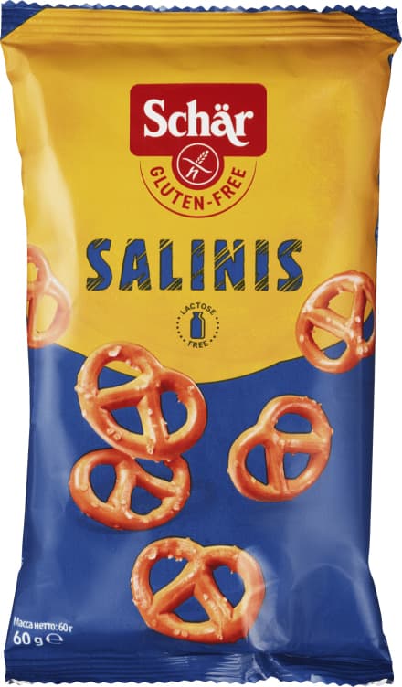 Kringler Salinis Gl.Fri 60g Schar 60g 60 g