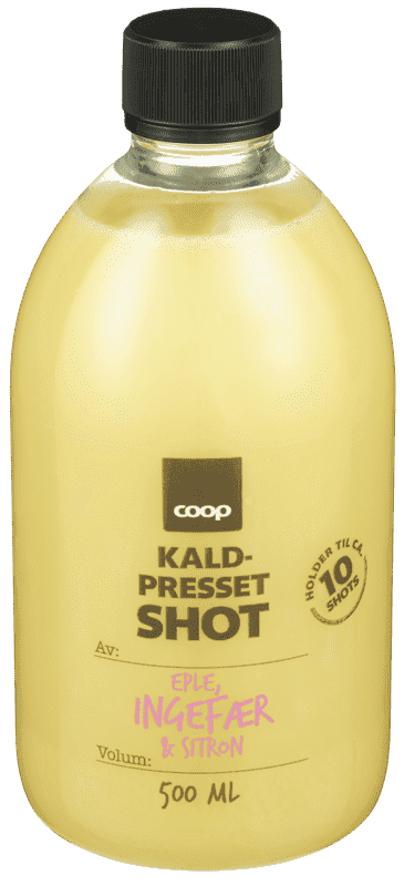 Coop Shot Eple & Ingefær 500ml 500 ml