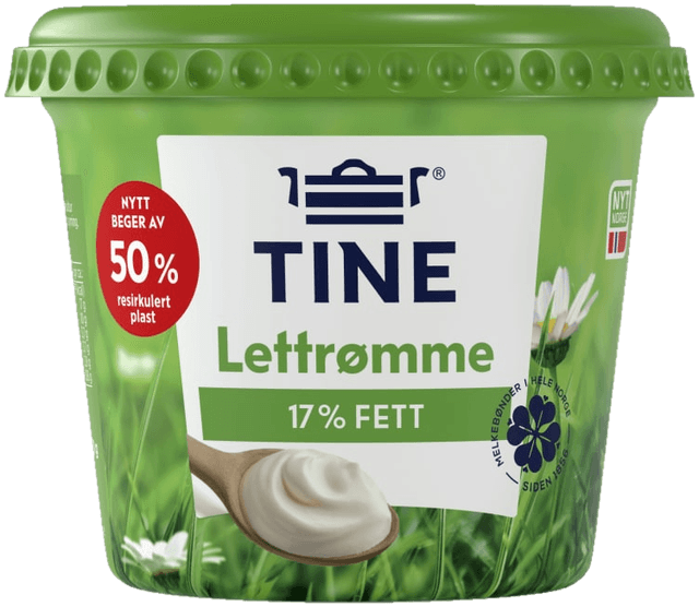 Lettrømme 17% 300g Tine
