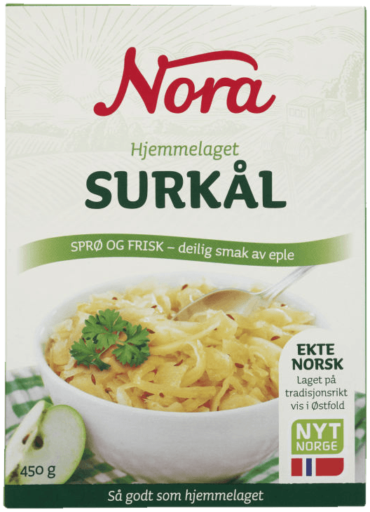 Surkål Hjemmelaget 450g Nora