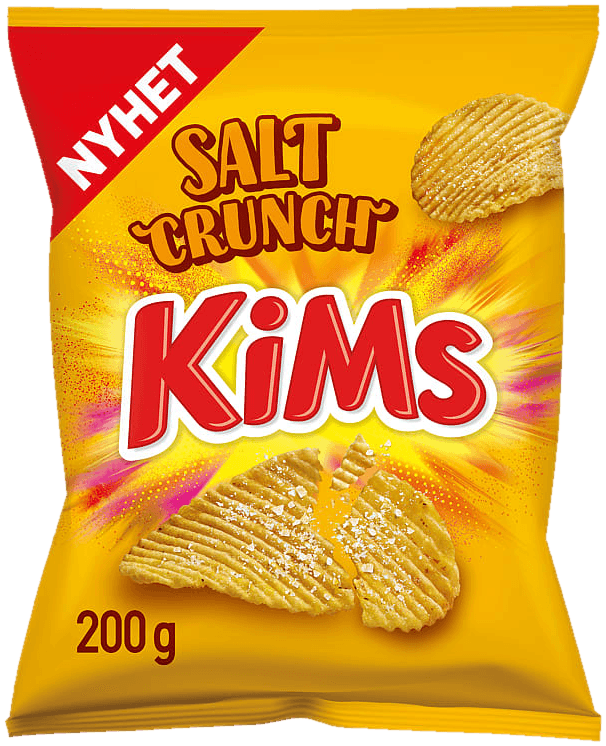 Salt Crunch Potetgull 200 g