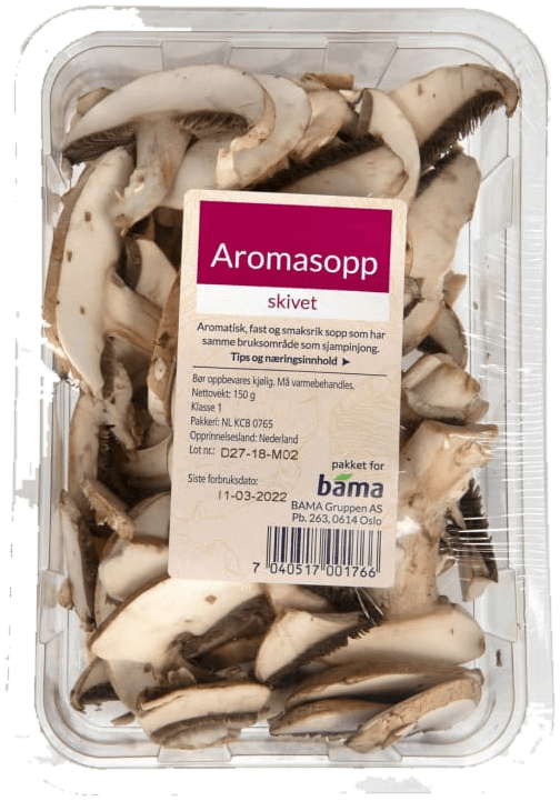 Aromasopp 150g skivet