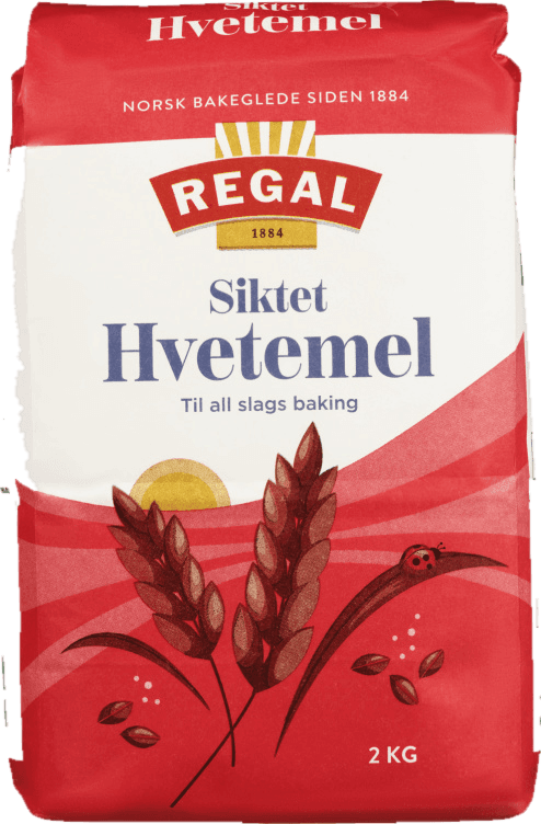 Hvetemel Siktet 2kg Regal