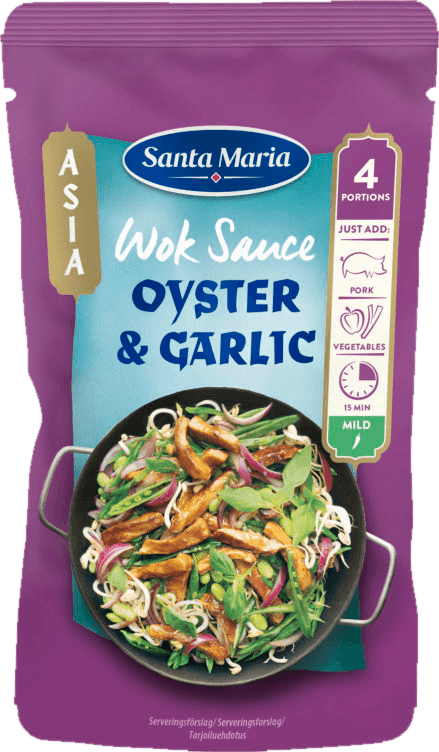 Asian Wok Oyster&Garlic 150g St.Maria