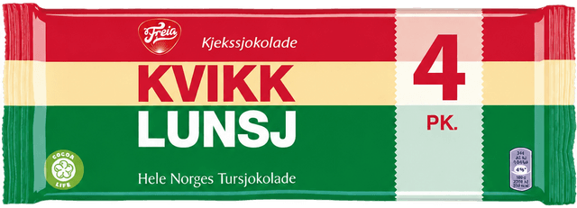 Kvikk Lunsj 4pk 188g