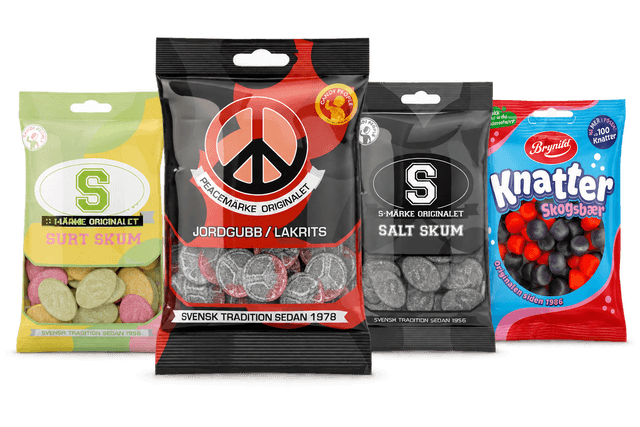 Peacemerke Jordbær&Lakris 80g Jamtgott