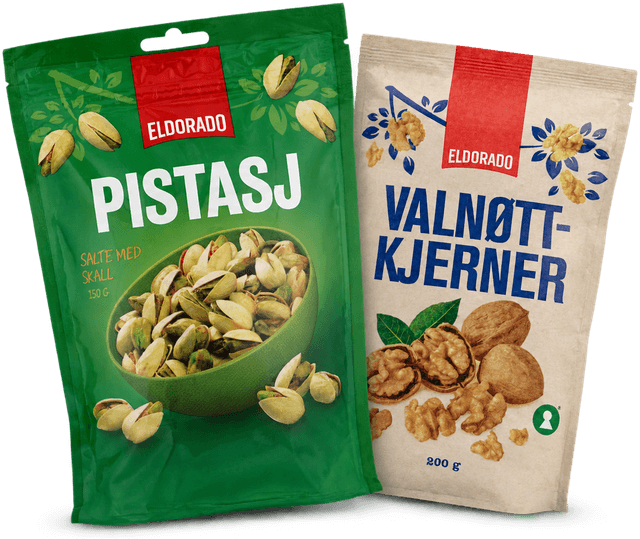 Pistasj Nøtter Salte m/Skall 150g Eldorado