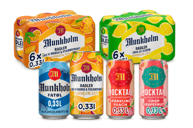 Munkholm Radler Mango/Pasjon 0,33l boks