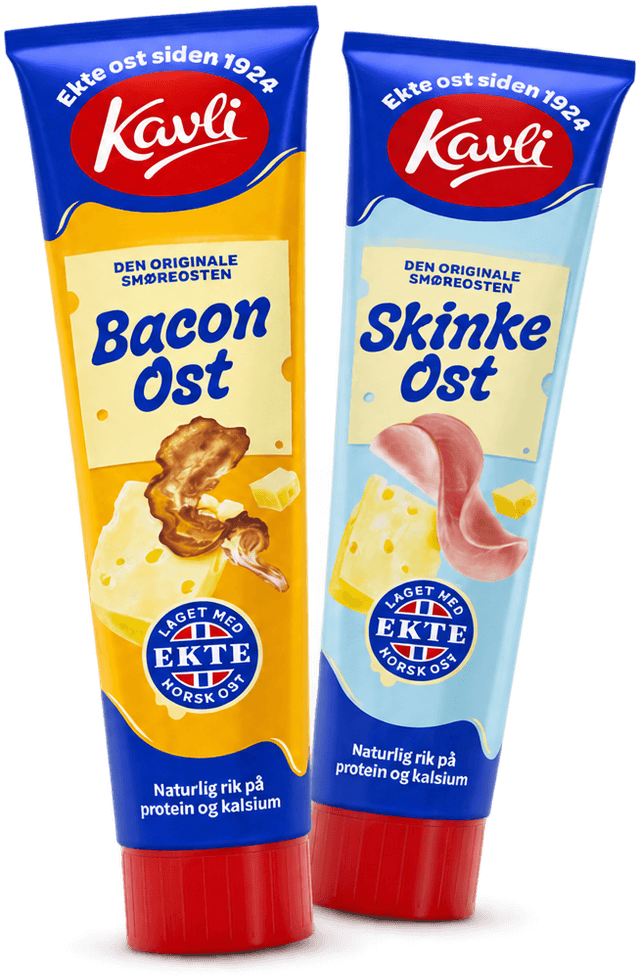 Kavli tubeost skinke & bacon