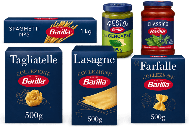 40 % på 11 Barilla-varer