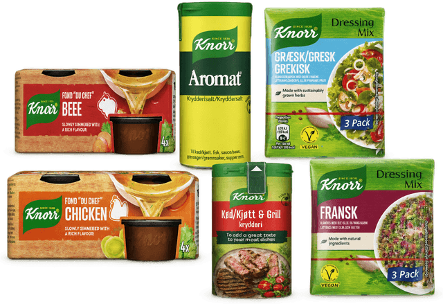 40 % på 12 Knorr-varer