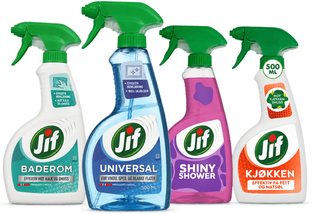 Utvalgte jif spray