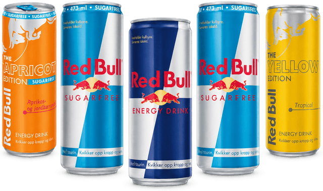 40 % på Red Bull energidrikk