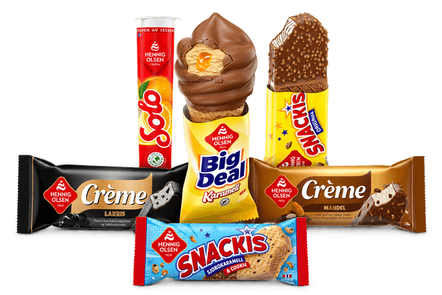 Snackis Sjokokaramell 151ml Hennig-Olsen