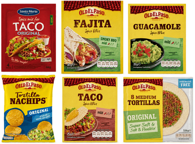 Spice Mix Fajita Mild Smoky BBQ 30g Old El Paso