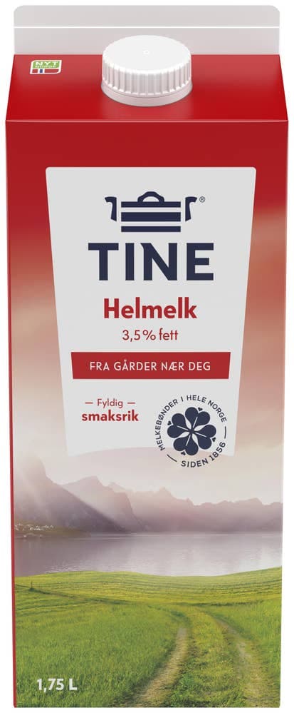 Tine Helmelk 1,75 l 1000 ml
