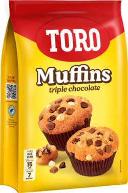 Toro Muffins Triple Chocolate Chip 293g