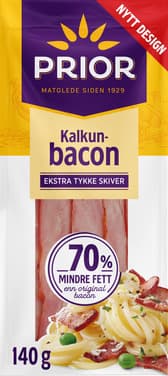 Kalkunbacon Skivet 140g Prior