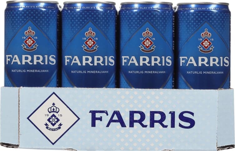 Farris Naturell 20x0,33l boks 6600 ml