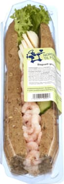 Baguette Grov med Reker&Egg Norgescatering
