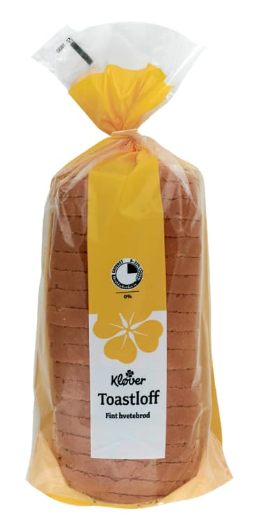 Kløver Toastloff Skåret 650g