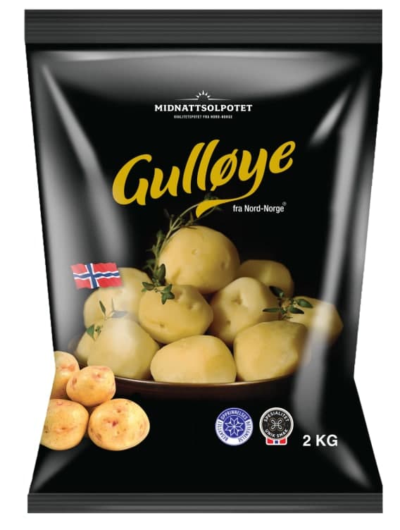 Midnattsolpotet Gulløye 2kg