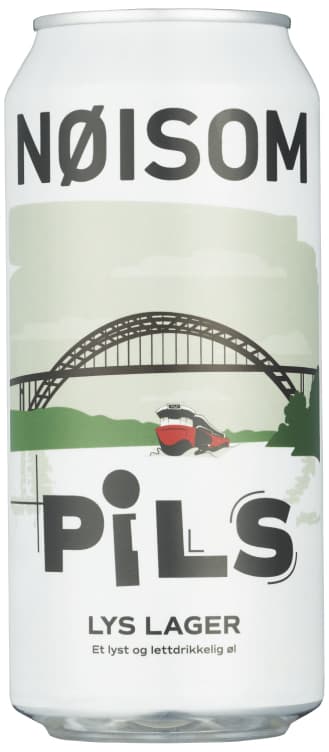 Nøisom Pils Lys Lager 440ml boks