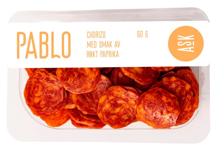 Pablo Chorizo Røkt Paprika 60g Ask
