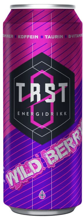 Tørst Energidrikk Wild Berry 500ml boks