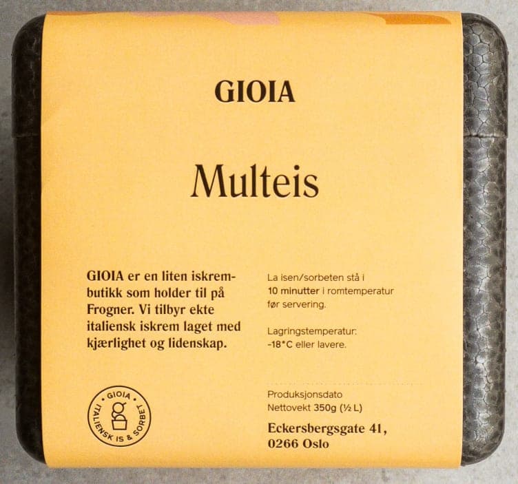 Multeis 500ml Gioia