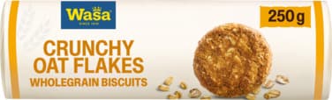 Kjeks Crunchy Oat Flakes 250g Wasa