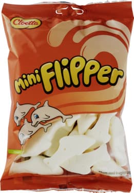 Miniflipper Frukt 120g Cloetta