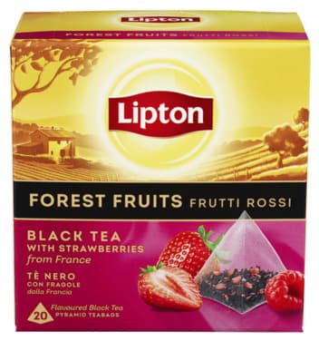 Lipton Forest Fruit Tea Pyramide 34g, 20 stk