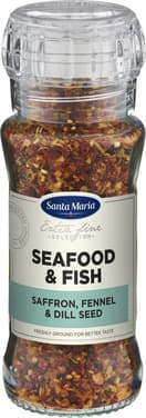 Seafood & Fish Premium med Kvern 90g Santa Maria