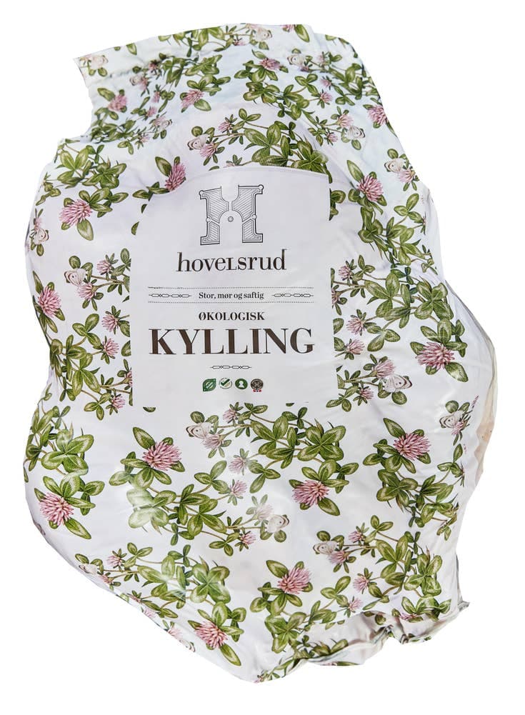 Økologisk hel kylling Fersk, ca. 2,4 kg 2,4 kg