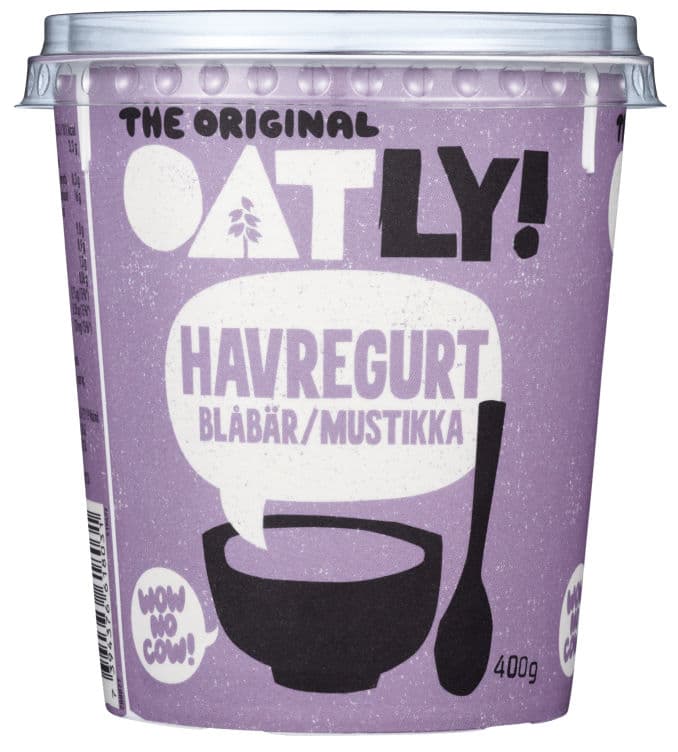 Oatly Havregurt Blåbær 400g