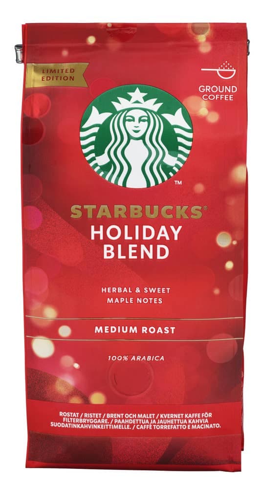 Holiday Blend Filtermalt 190g Starbucks