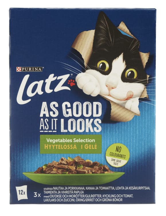 Latz Agail Kjøtt&Grønnsaker 1020g Purina