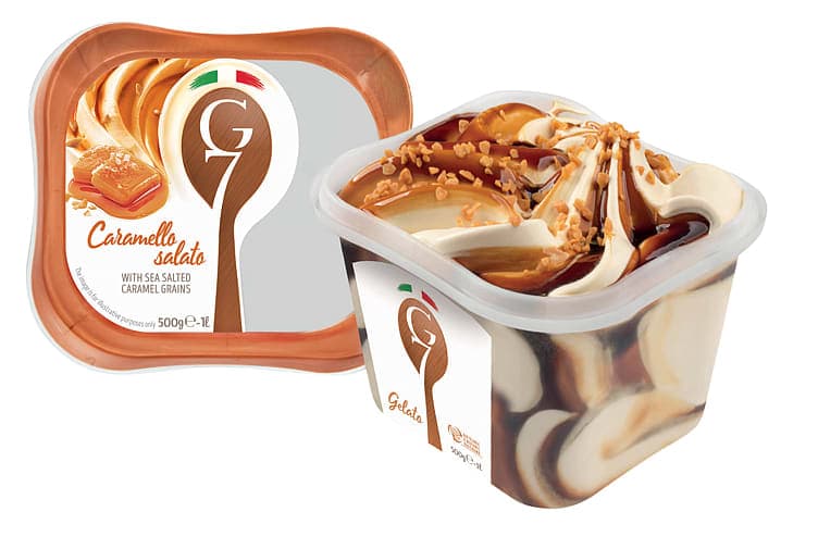 G7 Iskrem Caramello Salato 1l