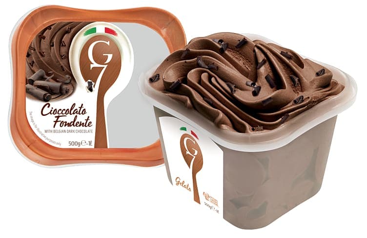 G7 Iskrem Cioccolato Fondente 1l