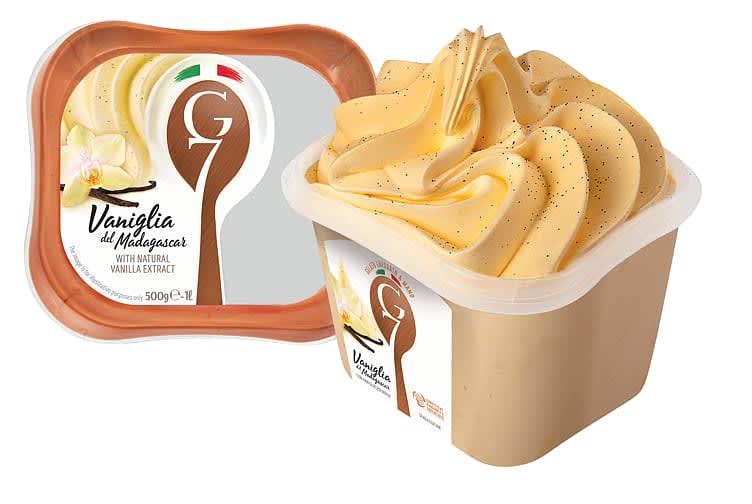G7 Iskrem Vaniglia Del Madagascar 1l