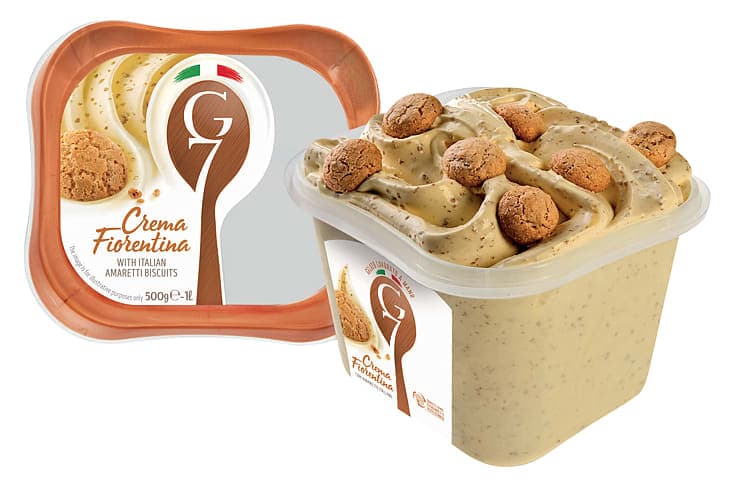 G7 Iskrem Crema Fiorentina 1l