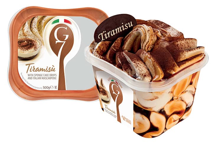 G7 Iskrem Tiramisu 1l