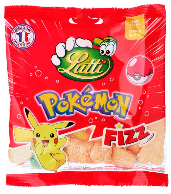 Pokemon Fizz 100g Lutti