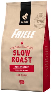 Friele Slow Roast Medium Utz Hele Bønner 450g