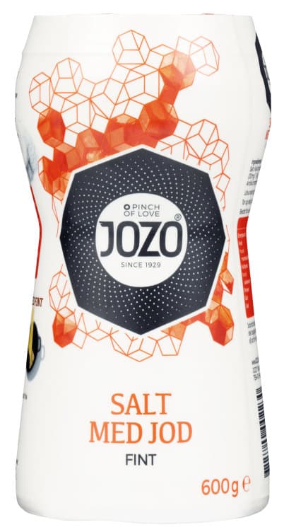 Salt Fint med Jod 600g Jozo